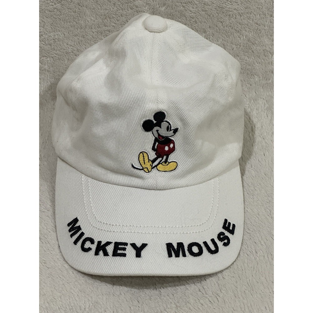 Mickey‎ Mouse Tokyo Disney Resort Hat Snapback White Unisex Cap